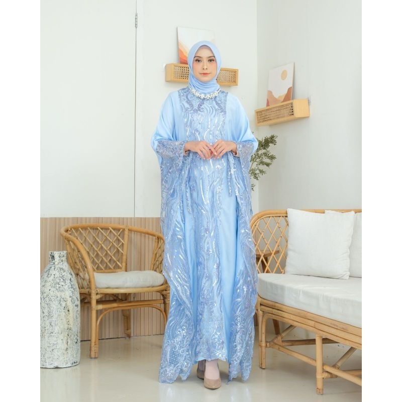 Gamis Kaftan Payet Original Butik