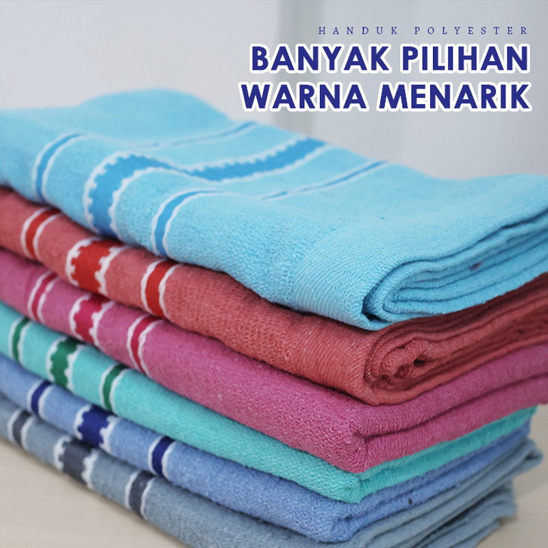 Handuk Mandi COTTON 70x140cm Dewasa Pria Wanita Import Terbaru - H17B - Megahome Decor