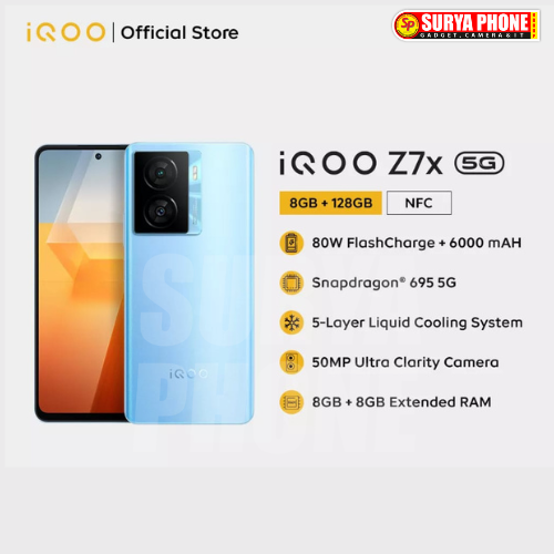 VIVO IQOO Z7X RAM 8GB ROM 128GB