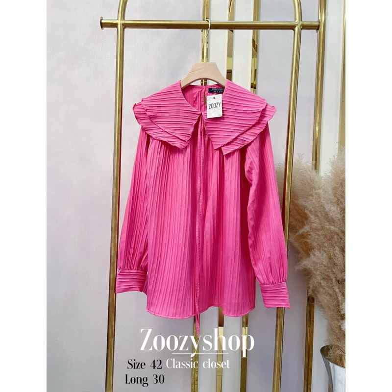 DRESS ZOOZY DOBBY FASHION WANITA IMPORT BANGKOK CODE 62