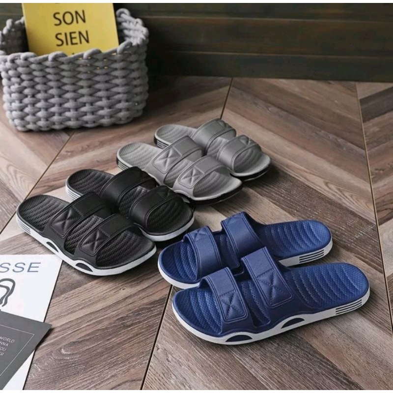 MOKAYA 6950 / SANDAL COWOK BAN 2 TRENDY