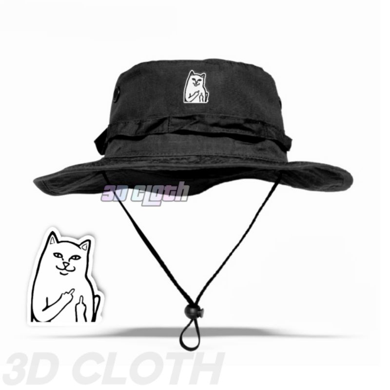 Topi Rimba Premium/Topi Gunung Outdoor Adventure/Topi Hiking Pria Wanita Casual/RIPNDIP BRAND