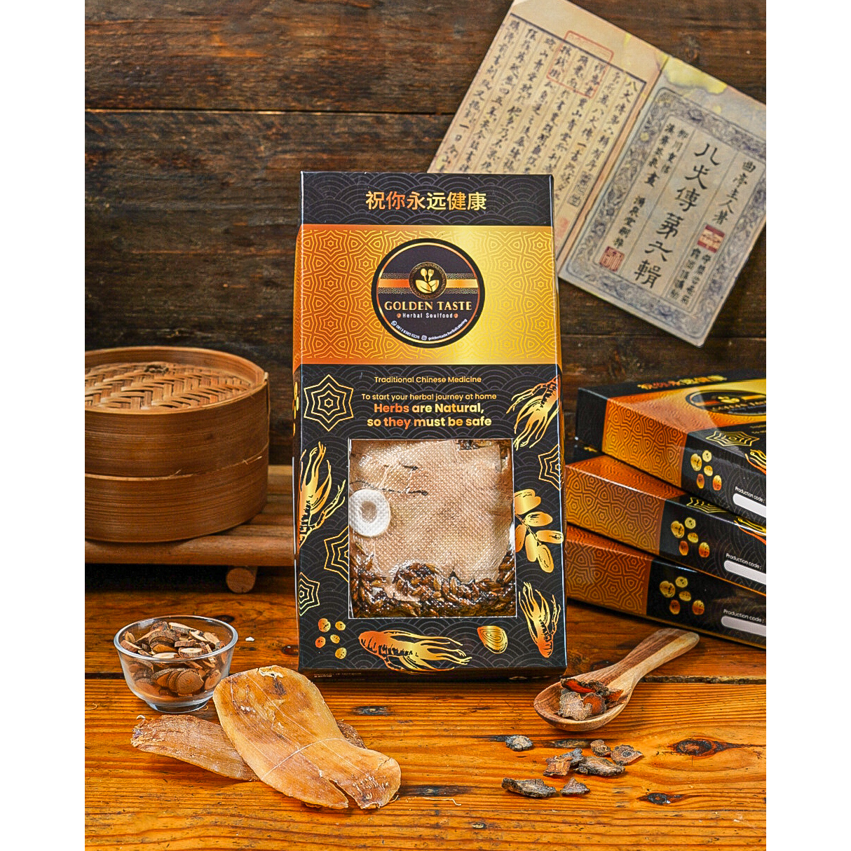 

AYAM TIM OBAT - BAKUTTEH/ Nourishing Soup/Ciakpo/herbs/Herbal/Healthy/Organic/rempah