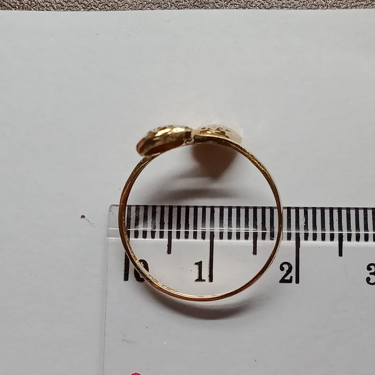 Cincin Emas 17K - 1.4 Gr Kadar 750 - 5042