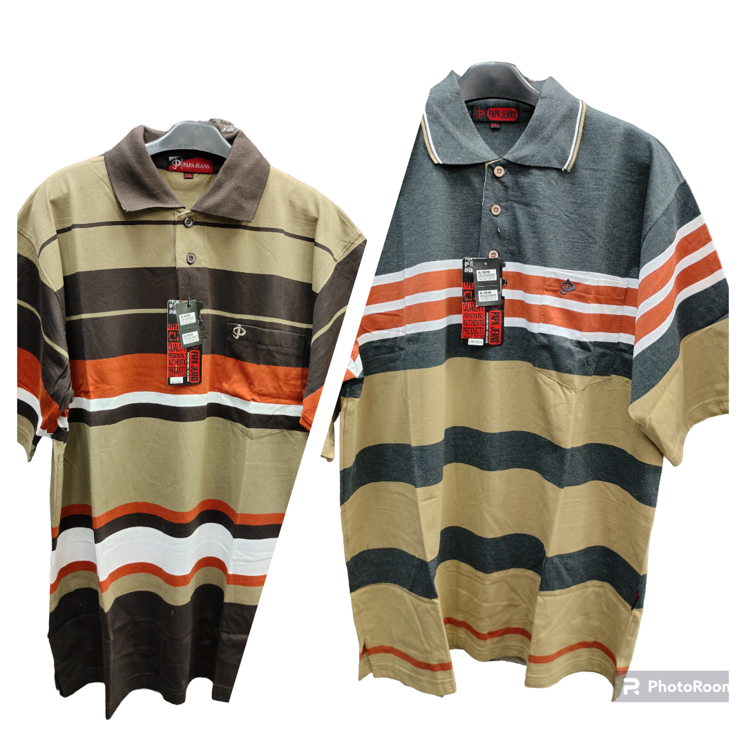 Kaos Kerah Polo Dewasa Papa Jeans 2XL