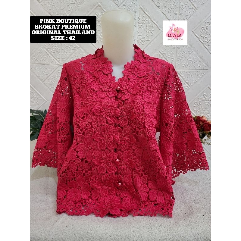 PINK BOUTIQUE ORIGINAL THAILAND FULL BROKAT SUPER PREMIUM
