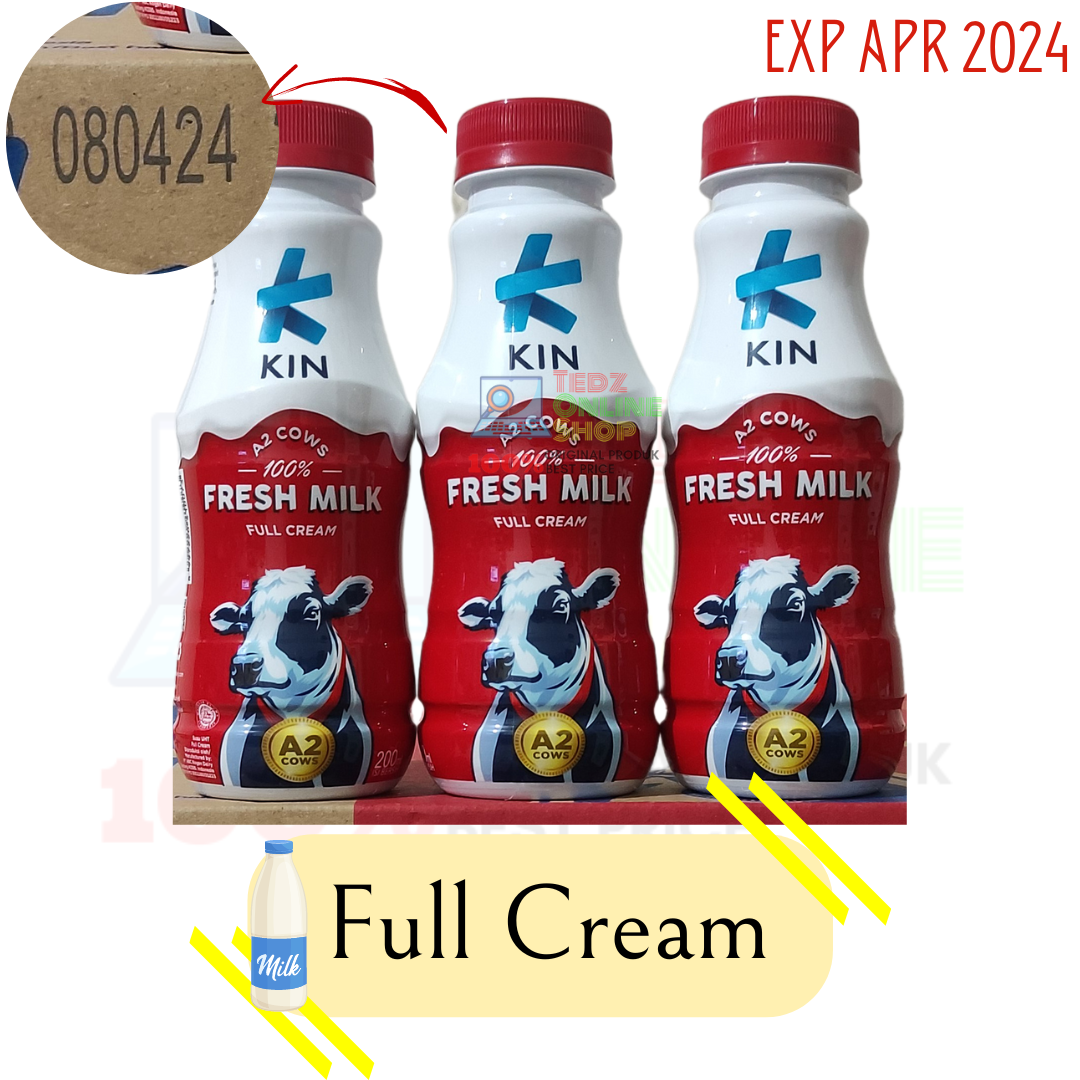 Kin UHT Fresh Milk 200ml