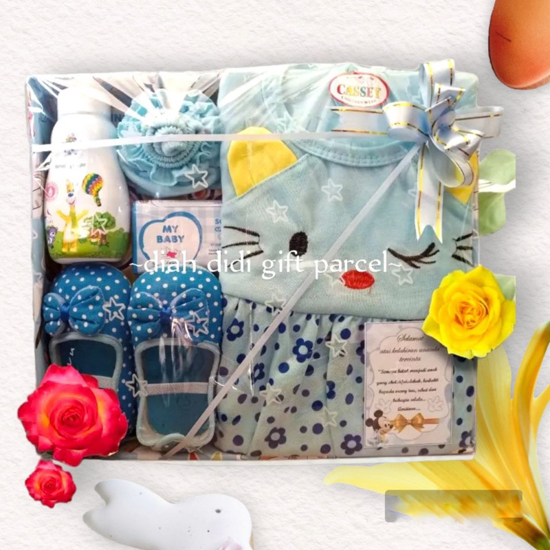 KADO BAYI Hampers baby newborn paket hampers baju   bayi cewek LAHIRAN