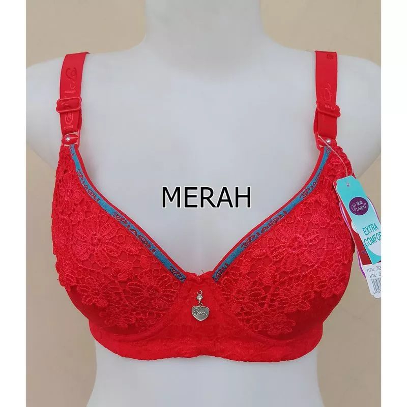 BRA PIAOLI KAWAT 8898/BRA KAWAT KANCING 3/BRA FULL CUP