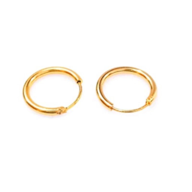 Anting Clip Gold Wanita Dewasa Lapis 24K