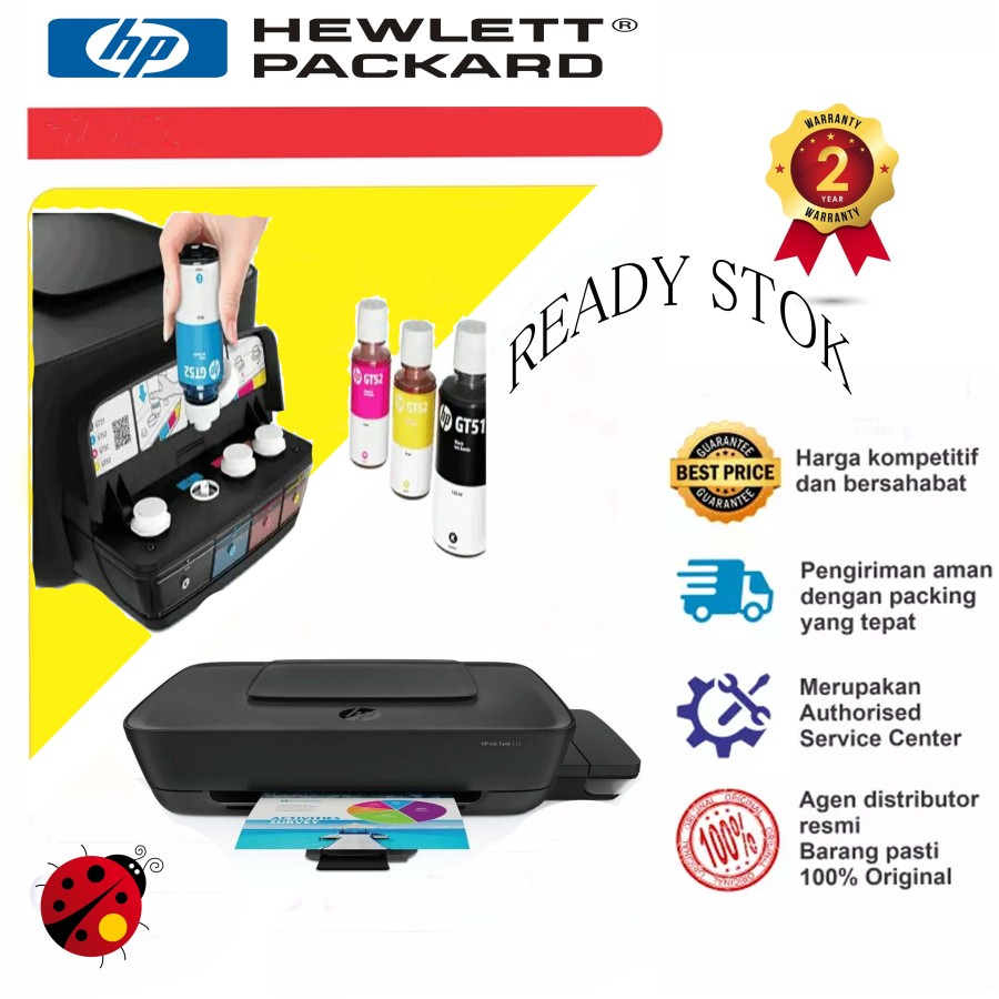 PRINTER HP INK TANK 115