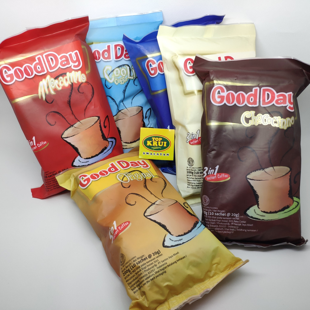 

GOOD DAY Sachet 1 Pack All Variant (10 x 20 gr)