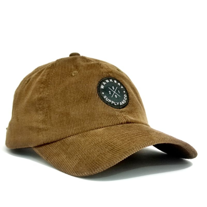 Topi Pria Korduroy Polocap Original Wankbay