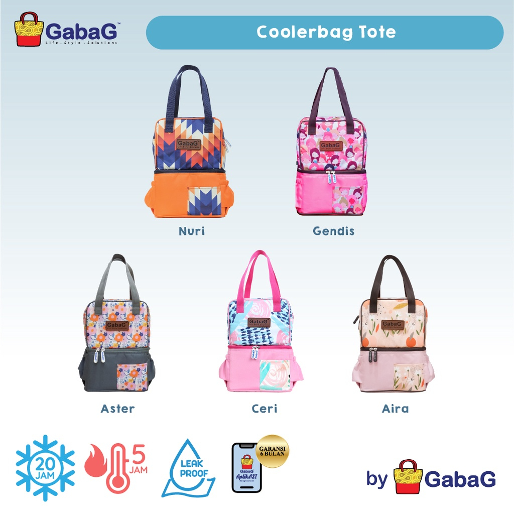 Gabag Cooler Bag Tote Bag Series Tas ASI