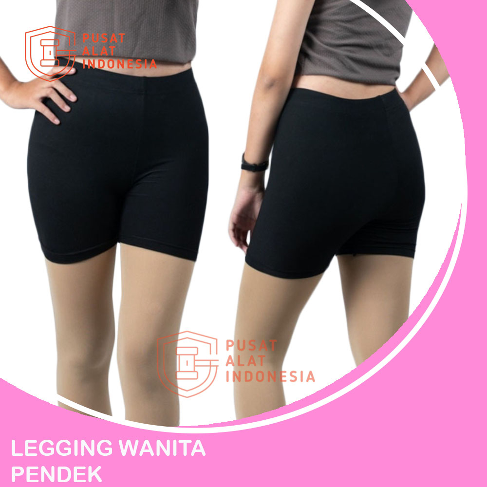 Legging Pendek Wanita Spandek Short Pants Cl03