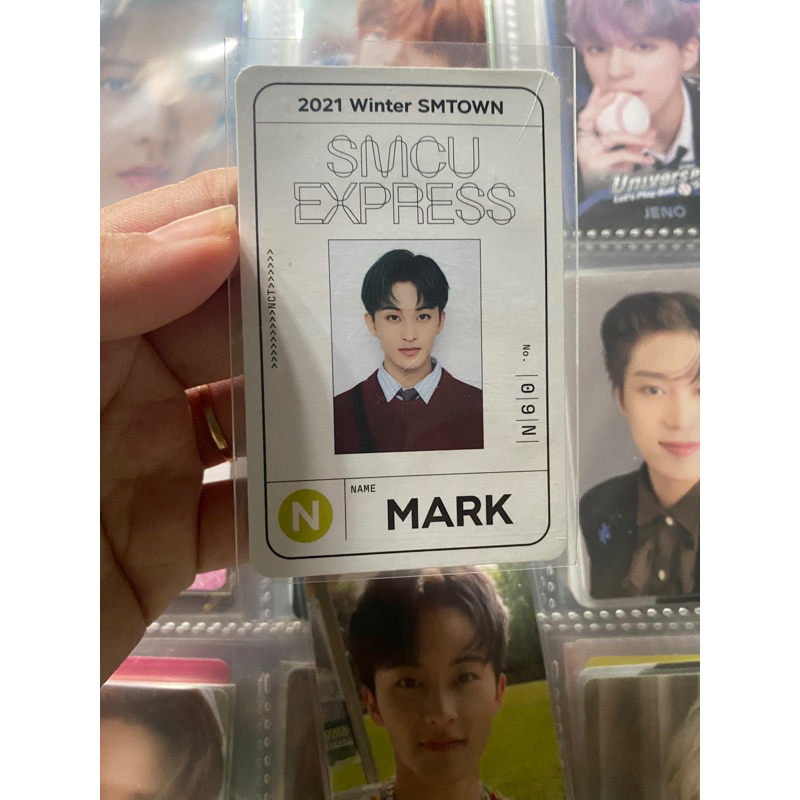 Photocard Id Card SMCU Mark/ Mark SMCU Nighttime Id Card