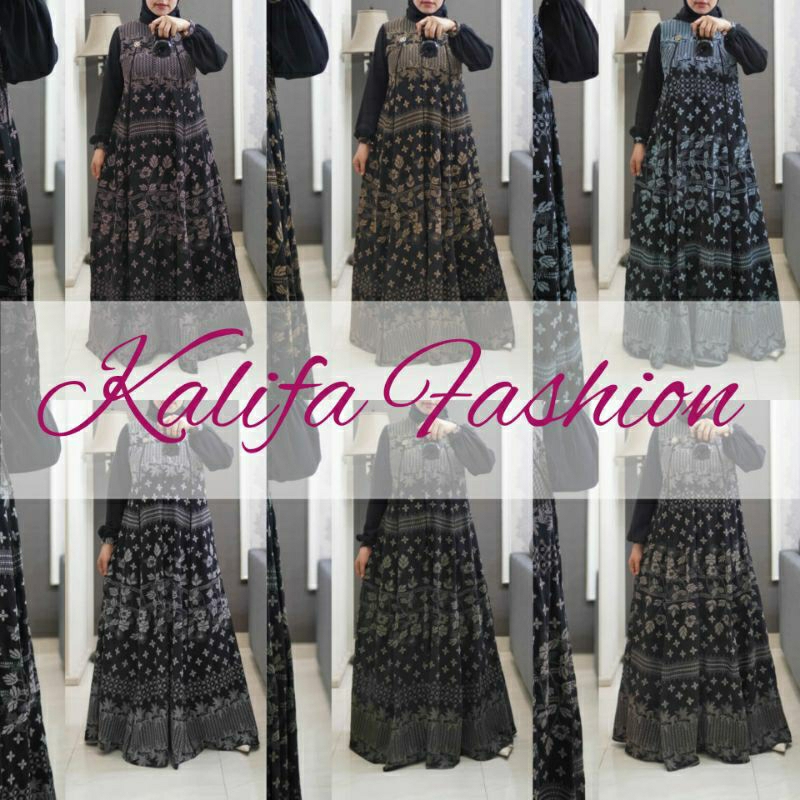 Umbrella Dress by Amori / Dress Polos / Dress Katun Bordir / Dress Pesta / Gamis Syar'i / Gamis Pest