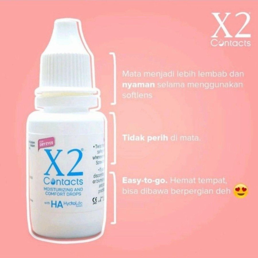 CAIRAN SOFTLENS TETES X2 CONTACTS 15ML OBAT TETES MATA (DEPKES)