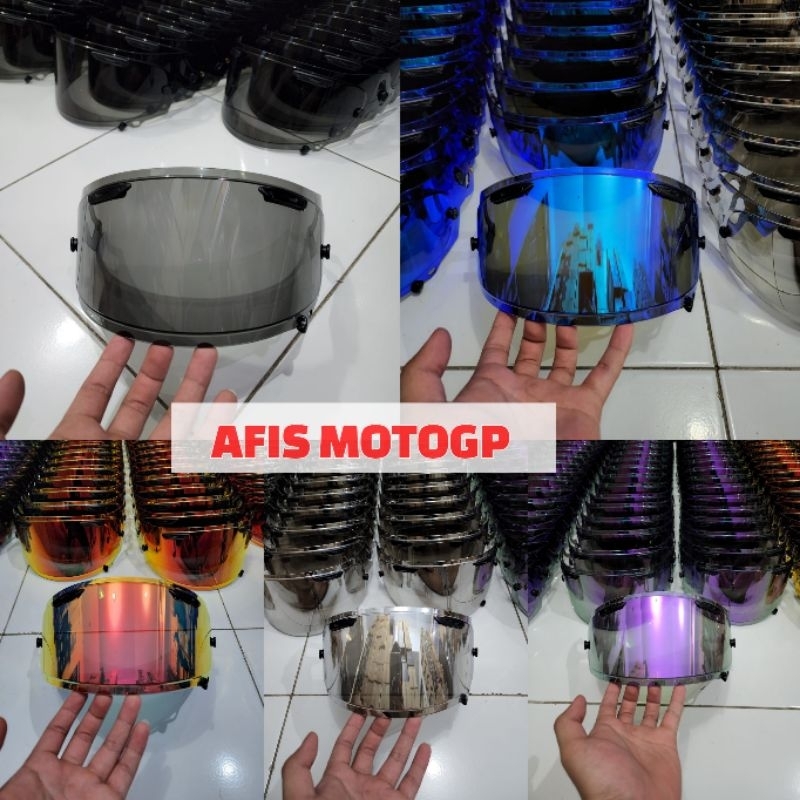 VISOR AFTERMARKET RX7X FLAT VISOR VAS