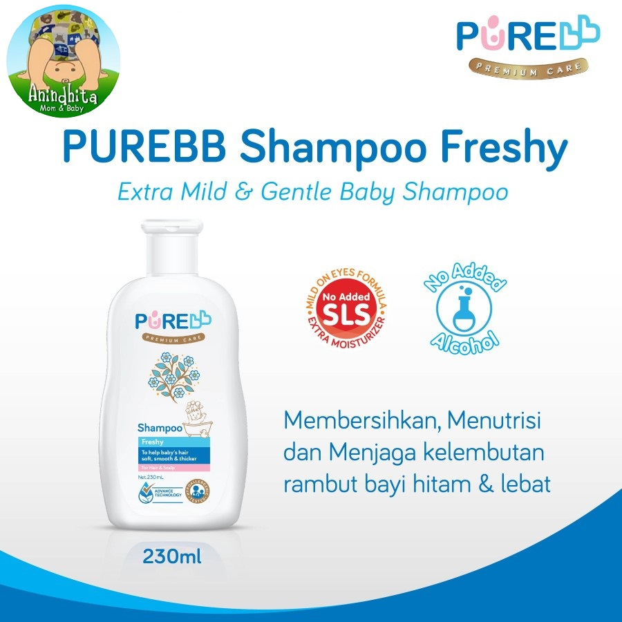 PUREBB SHAMPOO Baby Shampo Bayi dan Anak Pure BB