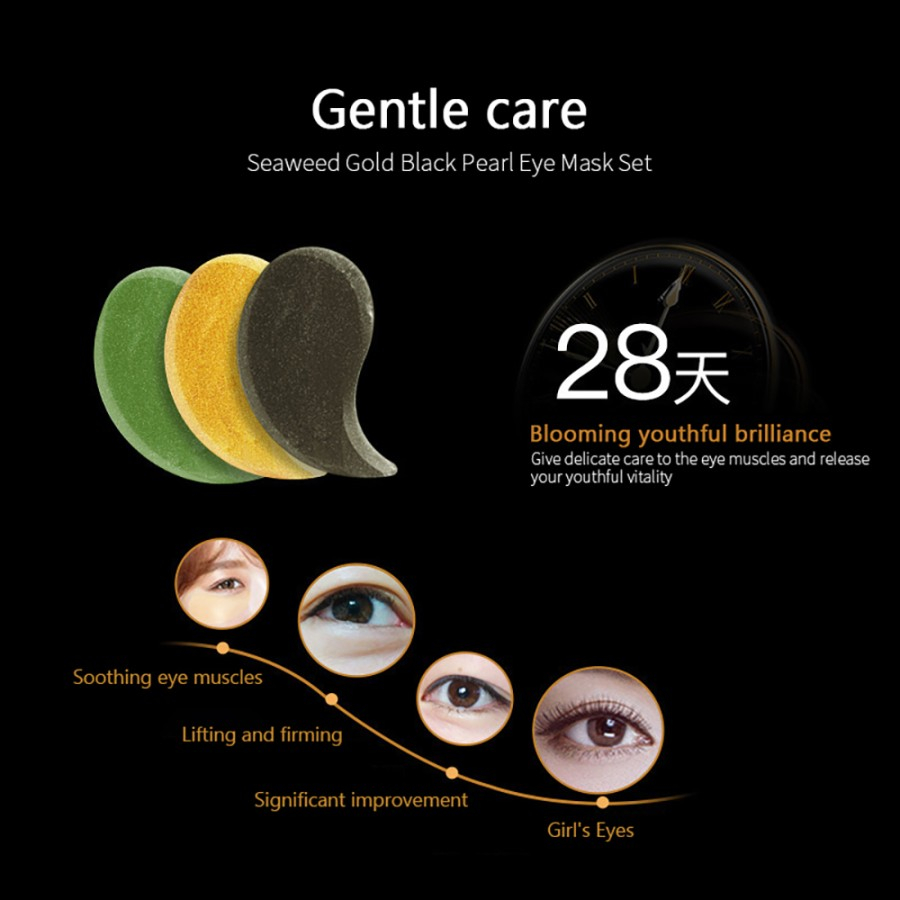 SENANA Original Eye Mask Patch Hydrating Moisturizing Masker Mata Anti