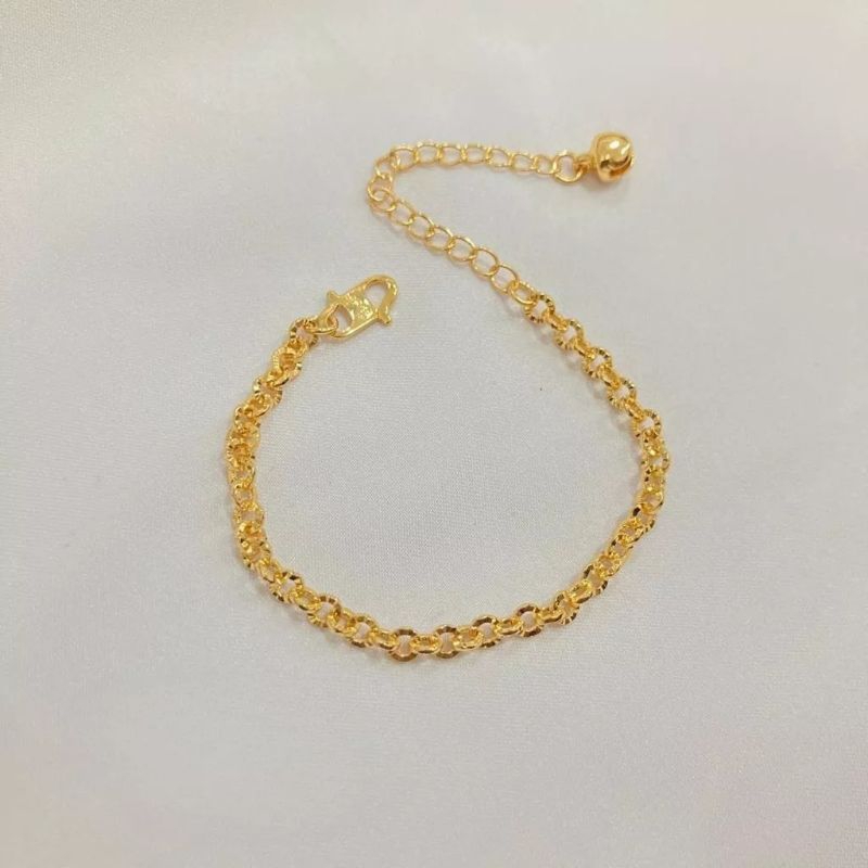 gelang anak perempuan lapis emas