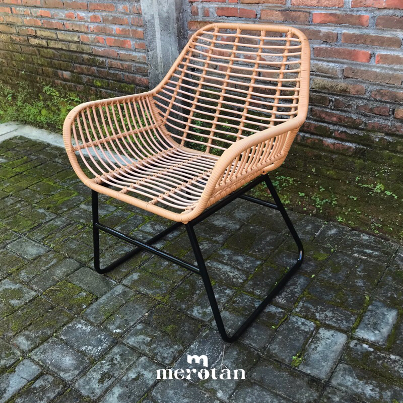 Kursi Cafe Rotan Sintetis / Kursi Teras Rotan Sintetis