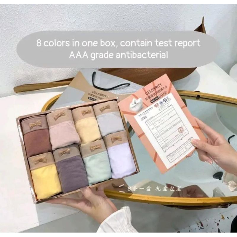 CD PASTEL IMPOR ANTIBACTERIAL CELEBRITY ISI 8 PCS