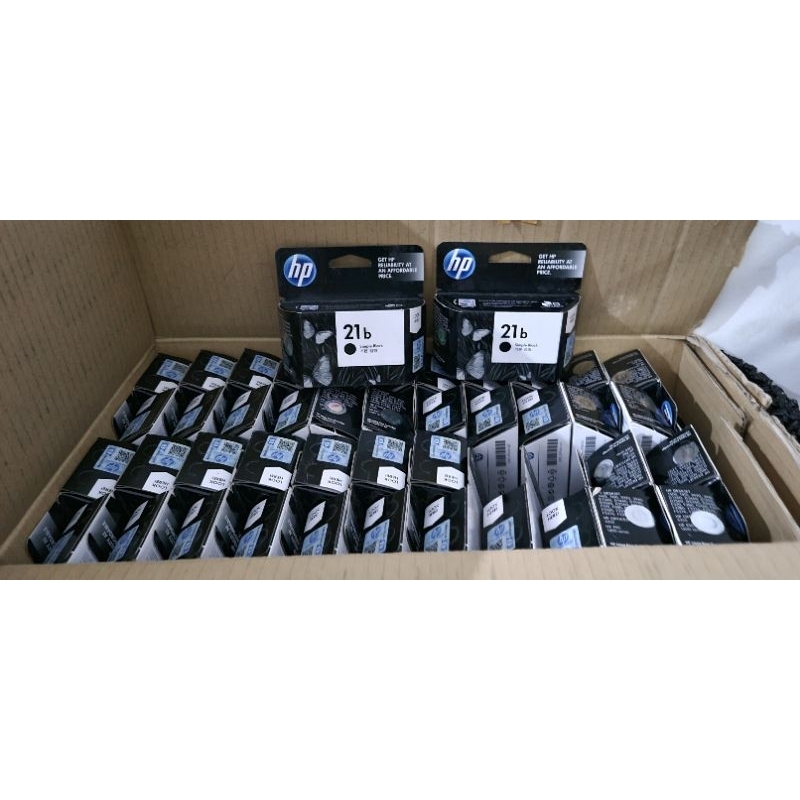 Tinta cartridge hp 21 b black original