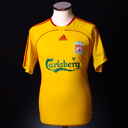 JERSEY LIVERPOOL 2006 AWAY PRINTING