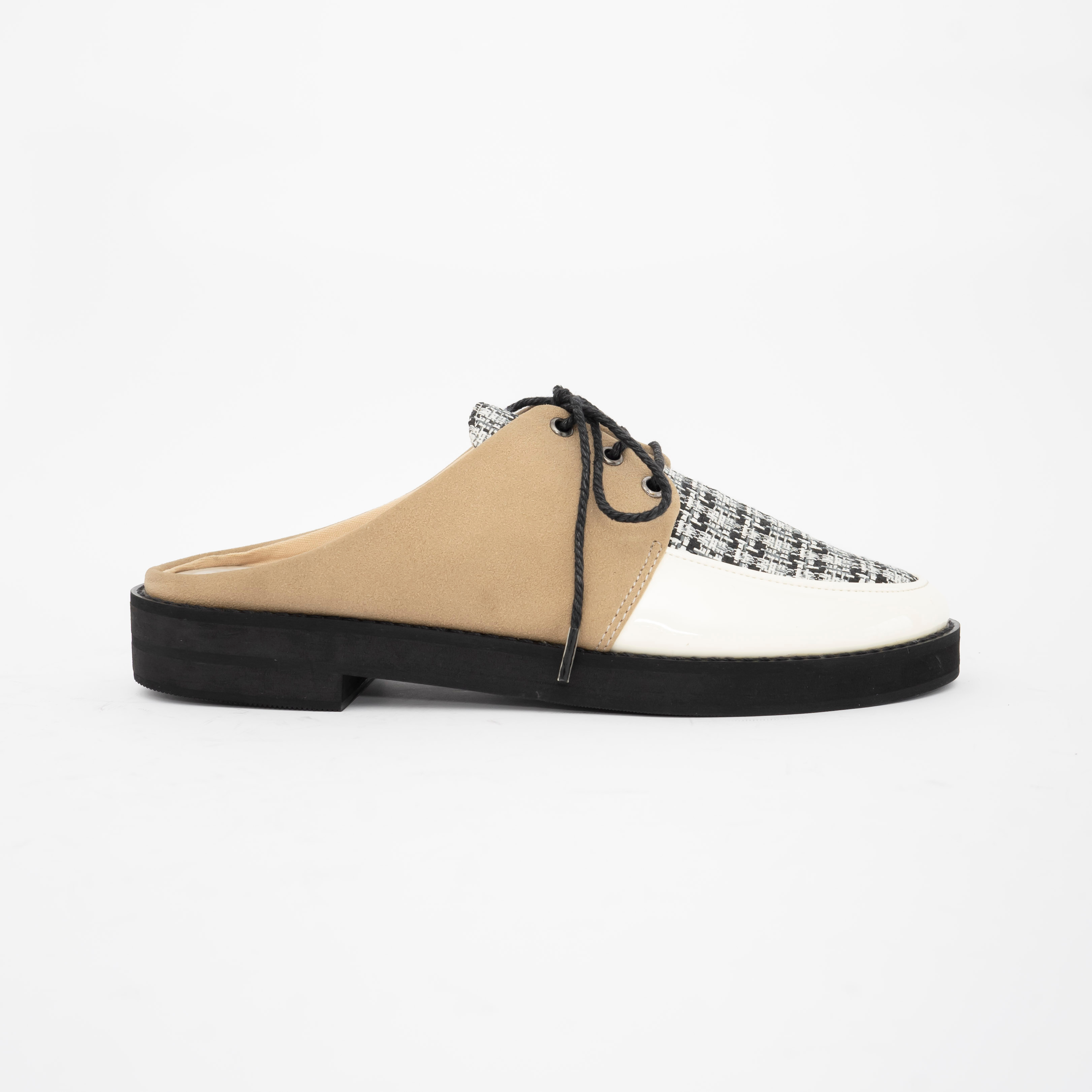 Dianable - Amara Oxford Shoes(Caramel - Stone Gray - Black)