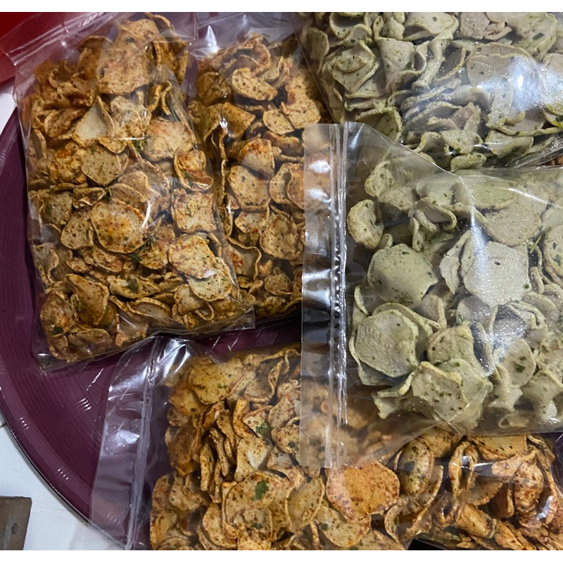 

KERIPIK BASRENG BULAT PEDAS DAUN JERUK 1Kg