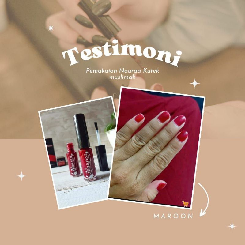 NAURA KUTEK MUSLIMAH/ KUTEK HENNA NAURA / KUTEK HALAL