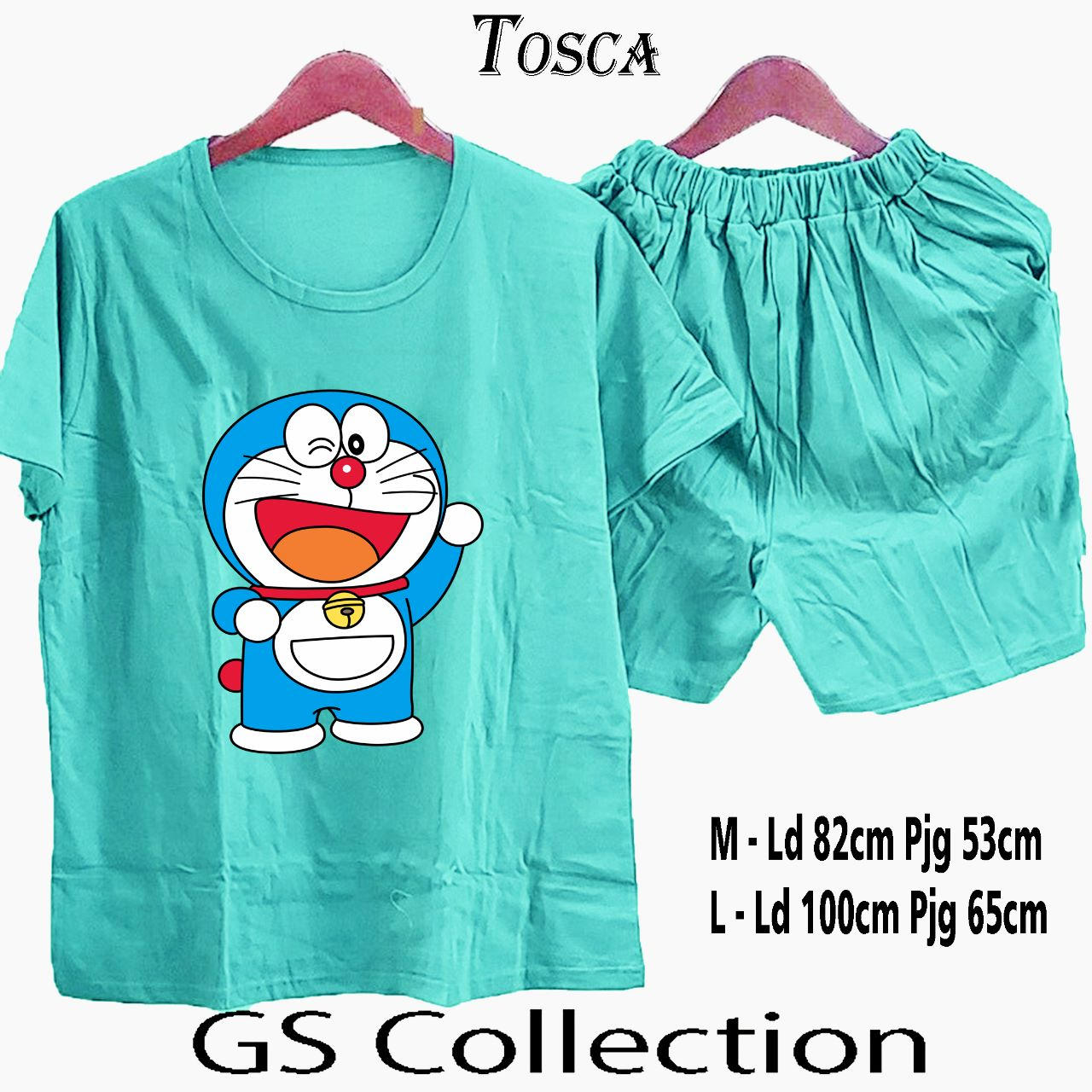 GSC - Set Doraemon Wanita // Setelan Wanita Doraemon DTF