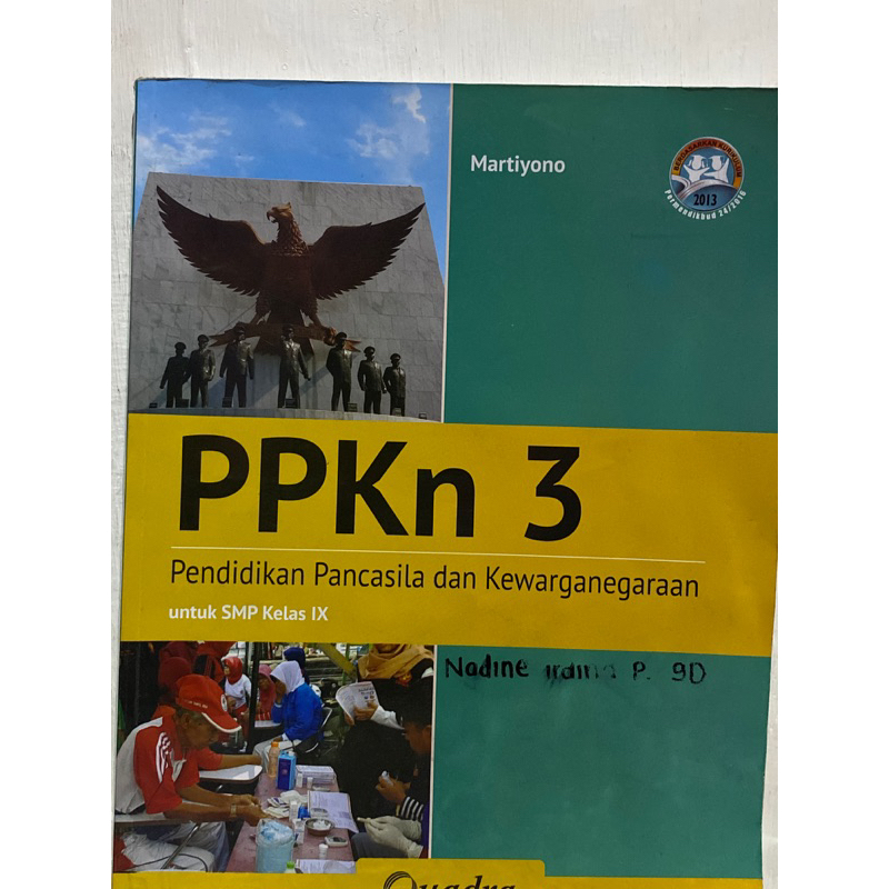 PPKN SMP KELAS 3 QUADRA