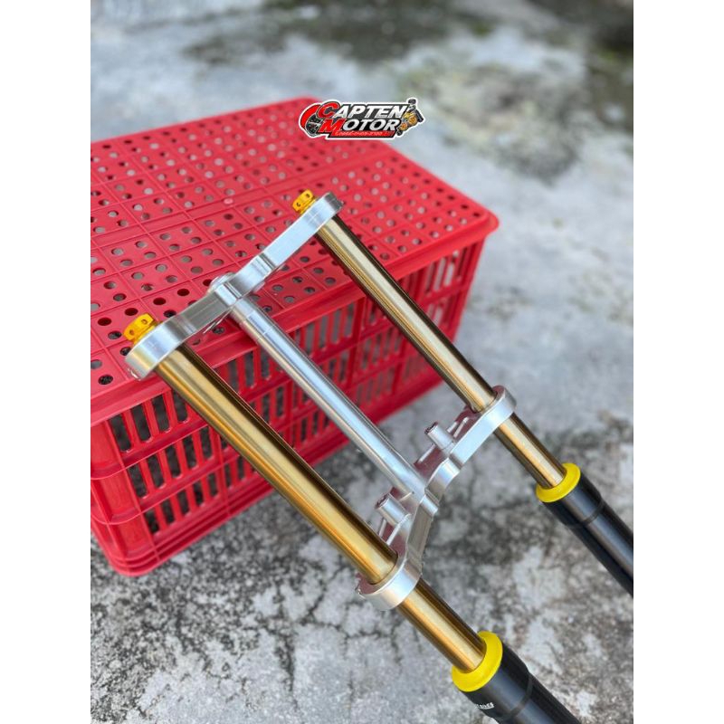 paket set shock as 26 gold set segitiga bmrt almini cb gl Megapro tiger