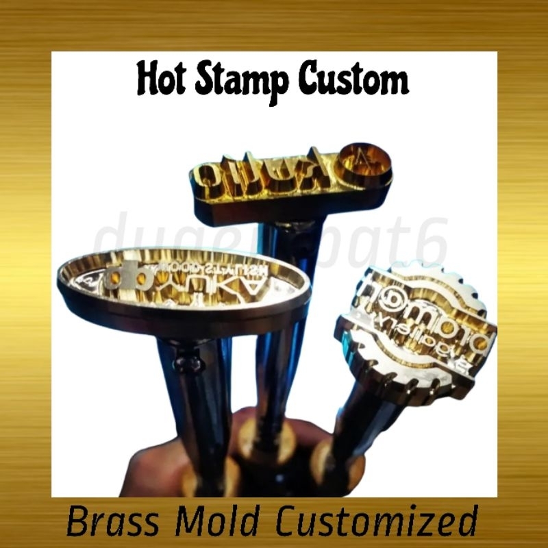 

Hot Stamp Embos | Hot stamp merk Custom