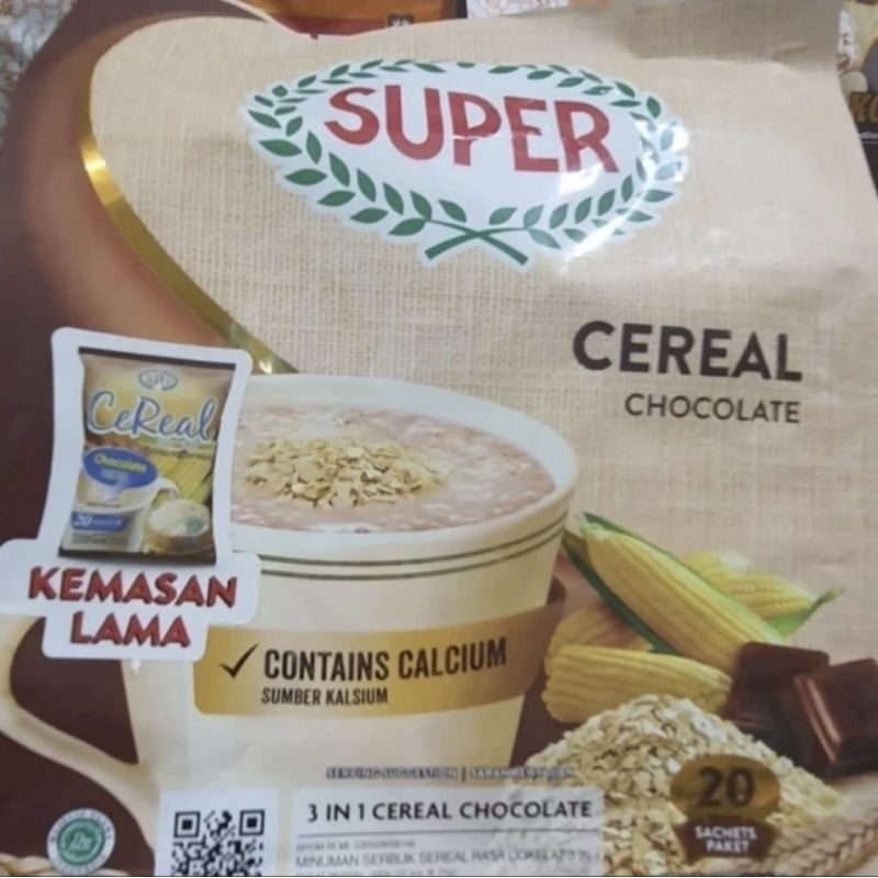 

SUPER cereal chocolate 3in1