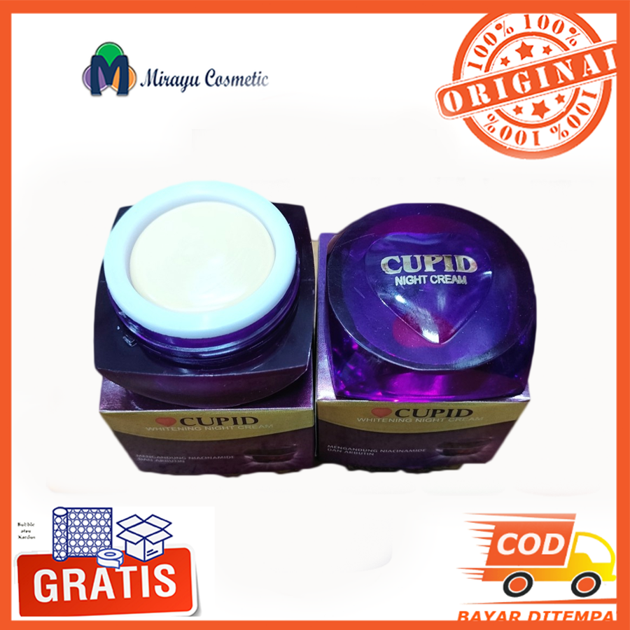 Cupid Whitening Night Cream Cupid Krim Mutiara Krem Malam