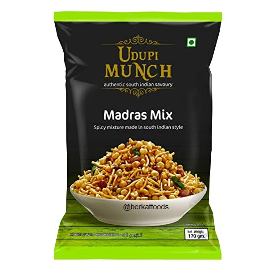 

Madras Mix Udupi Munch Chheda's / Cemilan India South Mixture Chhedas