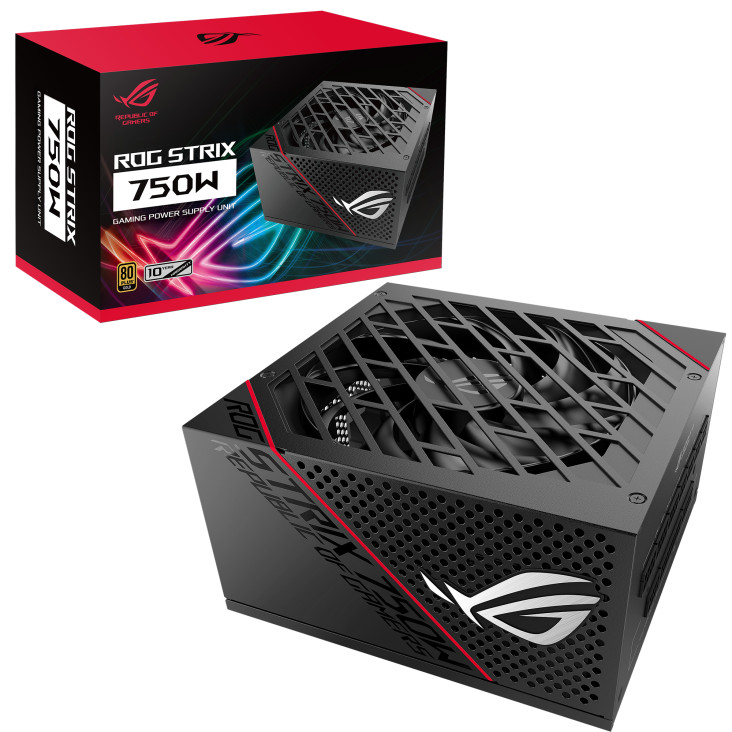 Power Supply ASUS ROG 750G STRIX 750W 80+ GOLD FULL MODULAR PSU