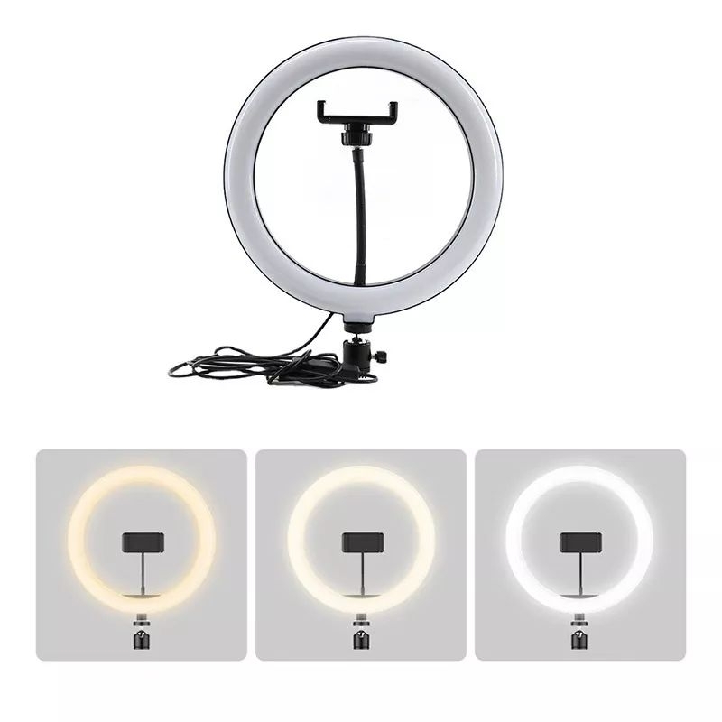 HOSEIIA Selfie Ring Light 10&quot;inch 26cm Lampu Ring LED Soft Light Premium R26