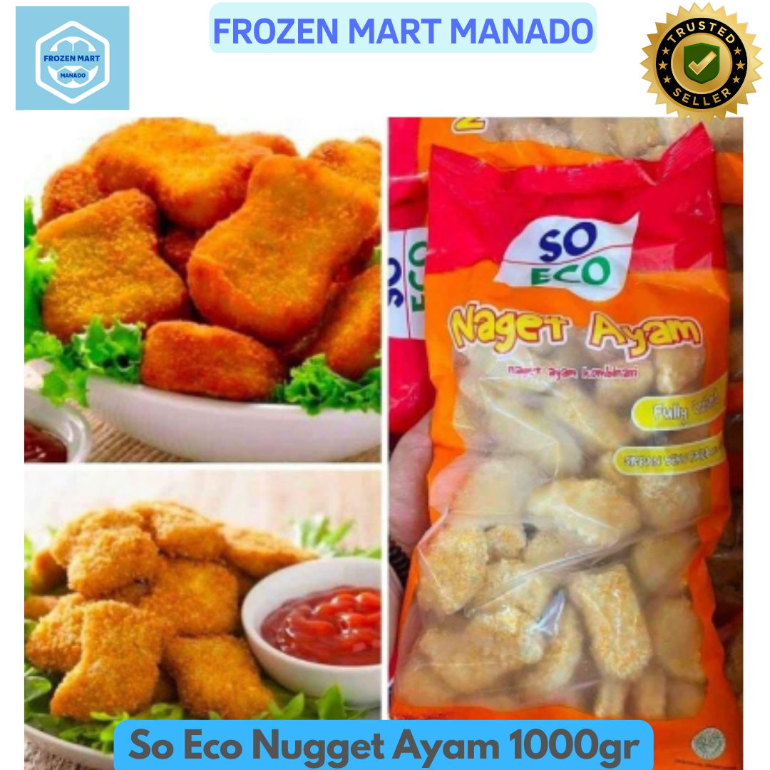 

So Eco Nugget Ayam 1000gr - Frozen Mart Manado (Frozen Food Manado)