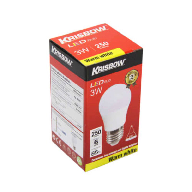 KRISBOW BOHLAM LAMPU LED 3,5,7,9,11 WATT PUTIH/KUNING/BULB LED 3-11 WATT/KRISBOW BOHLAM LAMPU MURAH