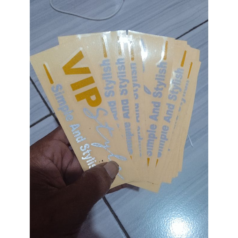 stiker VIP*