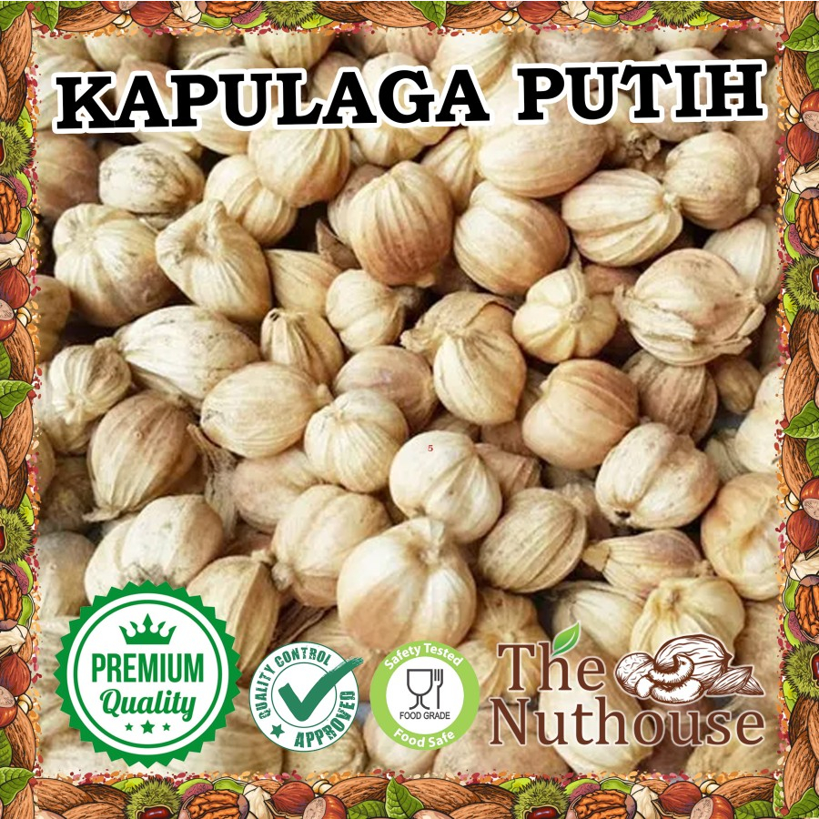 1kg White Cardamom / Kapulaga Putih