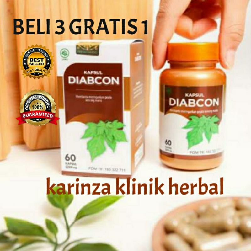 Kapsul DIABCON Diabetes Original Obat Gula Darah GRANGSI ASLI