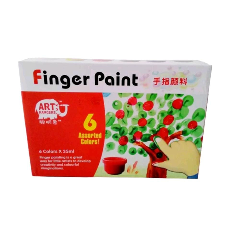 

Finger Paint 6 Warna RFC0635 Art Rangers