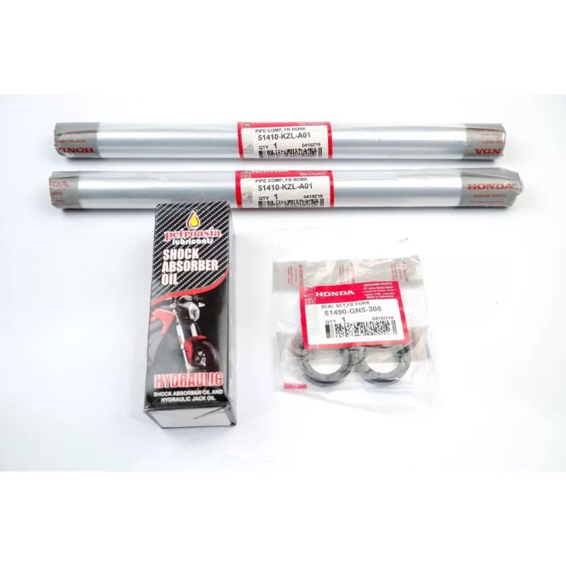 Paket As Shock Depan Beat Fi Scoopy Fi Spacy fi Vario110 esp Vario 125 150 LED FREE OLI SHOCK - KZL 