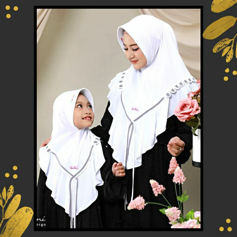 Bergo Andini Linalivia Hijab Couple Original Lina Livia